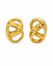 Load image into Gallery viewer, Orange Peel Earrings - Midi