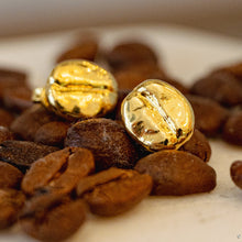 Load image into Gallery viewer, Coffee Bean Earrings