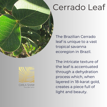 Load image into Gallery viewer, Cerrado Leaves (Cascade) Earrings
