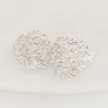 Load image into Gallery viewer, Lemon cypress earrings silver