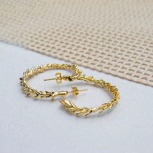 Load image into Gallery viewer, Lemon Cypress MIDI HOOPS