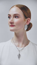 Load and play video in Gallery viewer, Quina ("KEEN-ah") Leaf Earrings