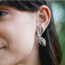 Load image into Gallery viewer, Olive Leaf Earrings