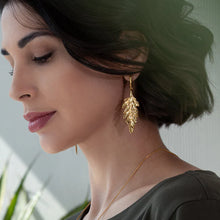 Load image into Gallery viewer, Fern Earrings - LARGE
