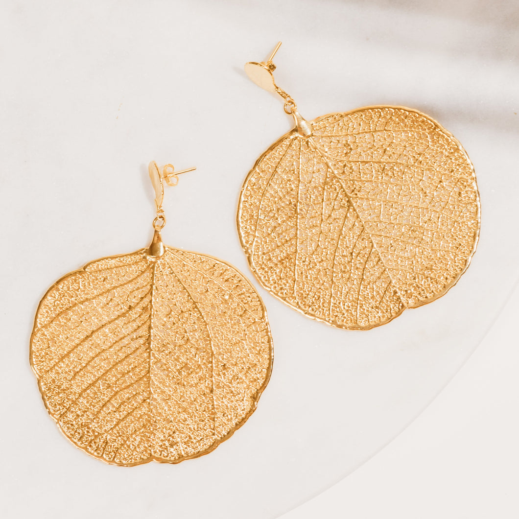 Cerrado Leaf Earrings