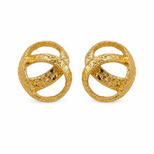 Load image into Gallery viewer, Orange Peel Earrings - Large

