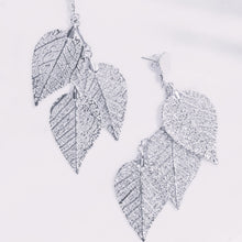 Load image into Gallery viewer, Cerrado Leaves (Cascade) Earrings
